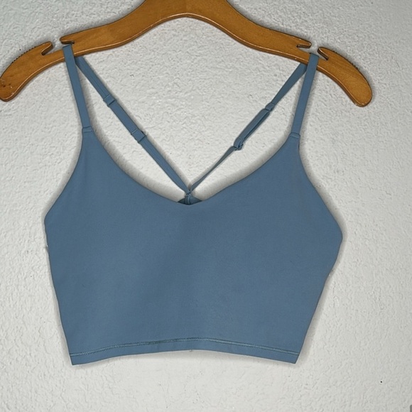 Athleta Elation Strappy Longline Bra
Cups Sage Green Size Medium - Picture 10 of 10